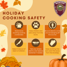 Norton Fire Offers Safety Tips for Cooking This Holiday Season