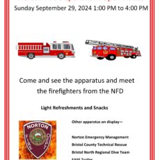 Norton Fire Department Open House on Sunday, Sept. 29