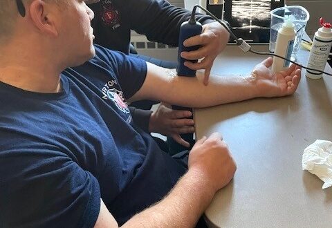 Norton Fire Department Receives AI Ultrasound Devices for Paramedics and Thanks Donors