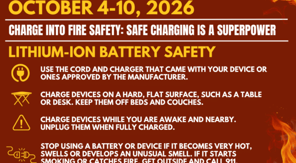 Fire Prevention Week: Simple Steps to Charge Devices Safely